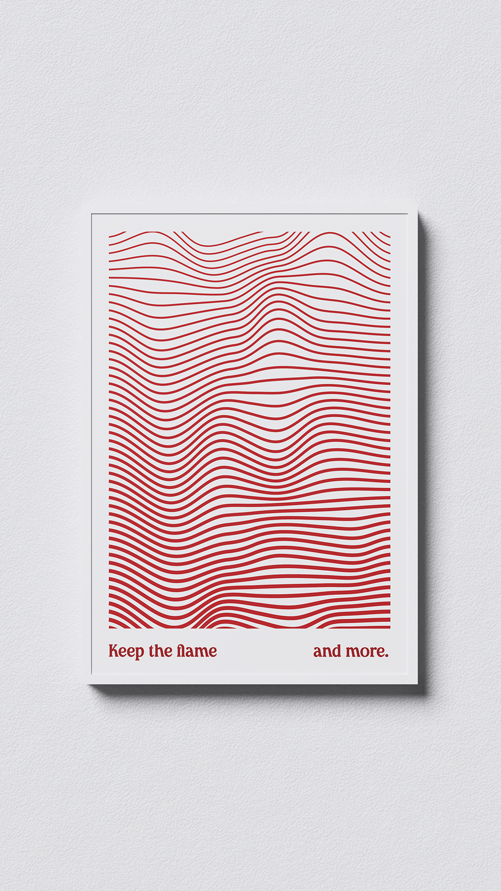 Affiche Keep The Flame