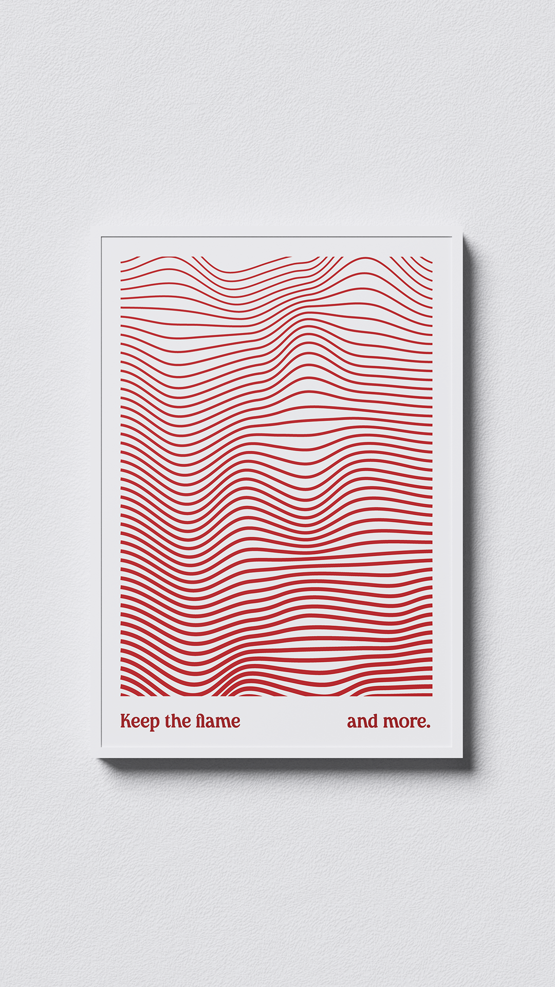 Affiche Keep The Flame