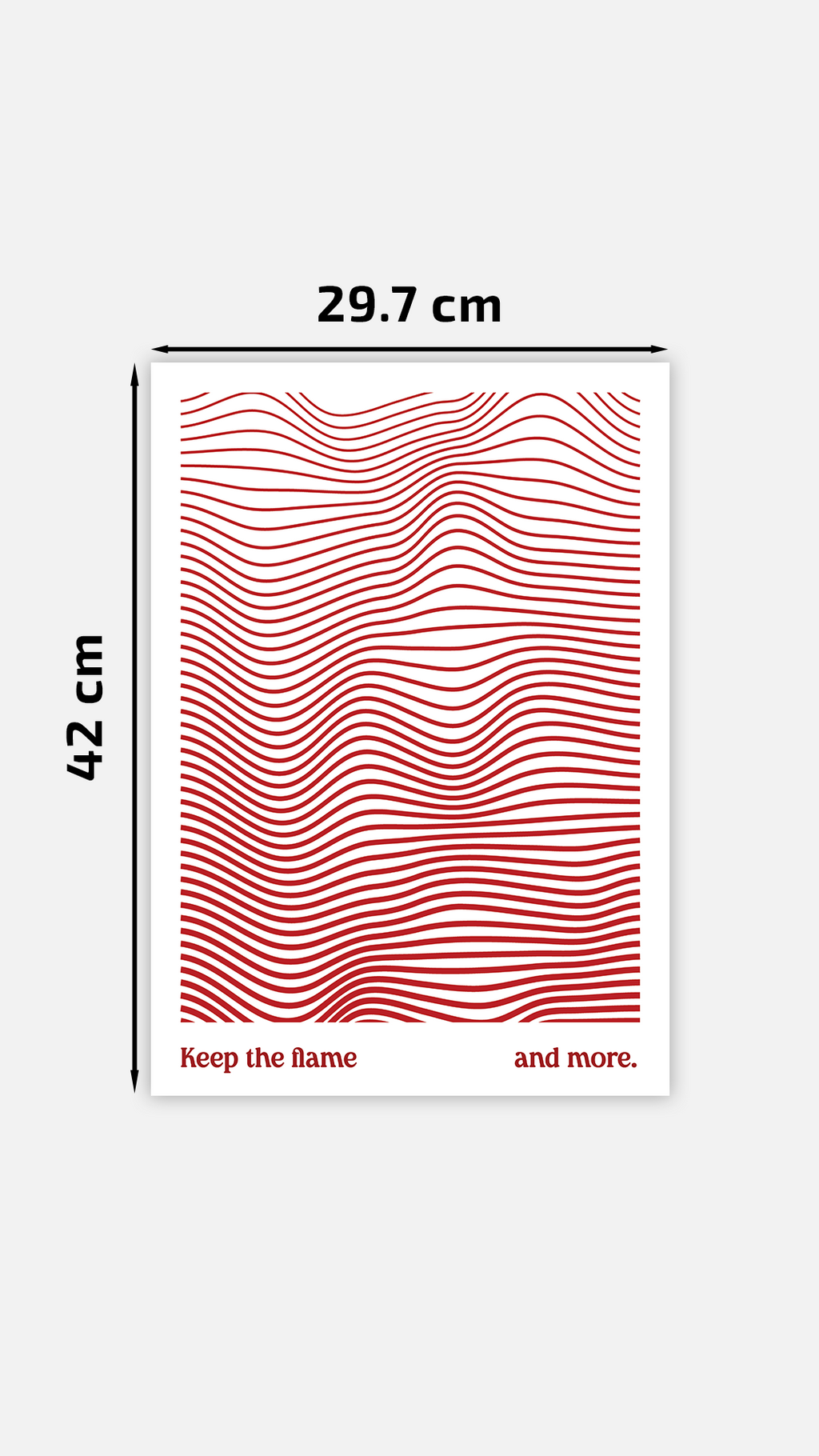 Affiche Keep The Flame